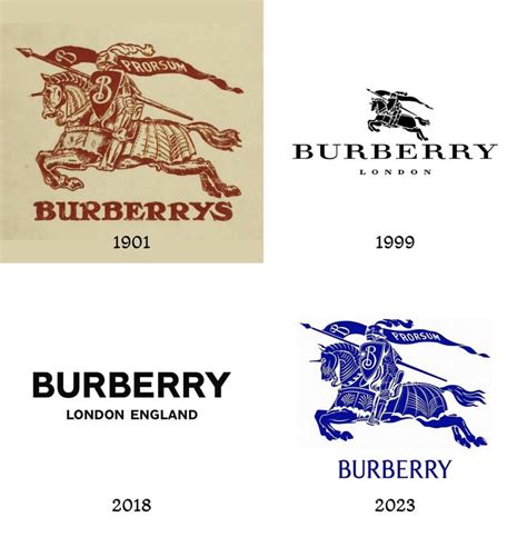 burberry logo change|burberry old and new logo.